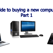 Guide to buying a new computer